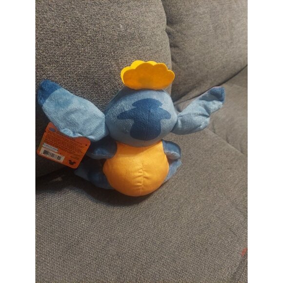 Disney Lilo & Stitch Halloween Jack-O-Lantern Pumpkin 8 Plush NWT Stuffed Animal - Picture 6 of 11